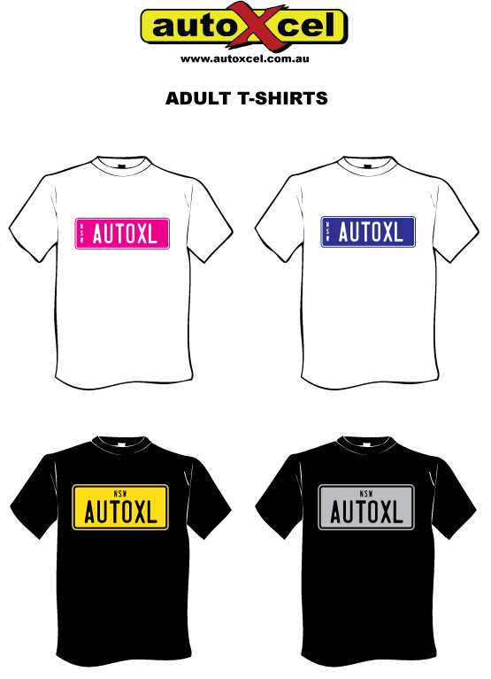 Custom Number Plate Tshirts 2